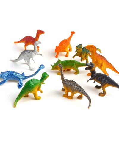 39 Piece Mini Dinosaur Figures Assorted Vinyl Plastic Dinosaur Toys for Easter Gifts Dino Party Cake Toppers $15.26 Play Figu...