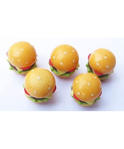 Mixed Assorted 5 Lovely Hamburger Bakery Dollhouse Miniature Food $15.77 Dollhouse Accessories