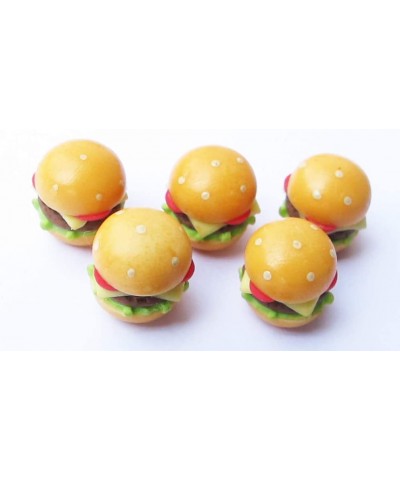 Mixed Assorted 5 Lovely Hamburger Bakery Dollhouse Miniature Food $15.77 Dollhouse Accessories