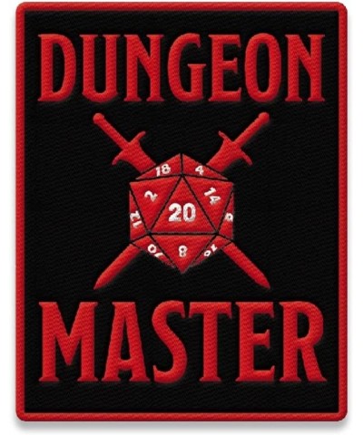 Dungeons and Dragons 4” x 3.1” Dungeon Master Patch $20.14 Board Games