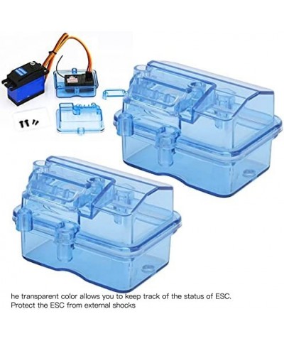 RC Receiver Box 2 Sets Waterproof Receiver Box Radio Receiver Protector Receiving Box for RC Car Boat Waterproof Receiver Box...