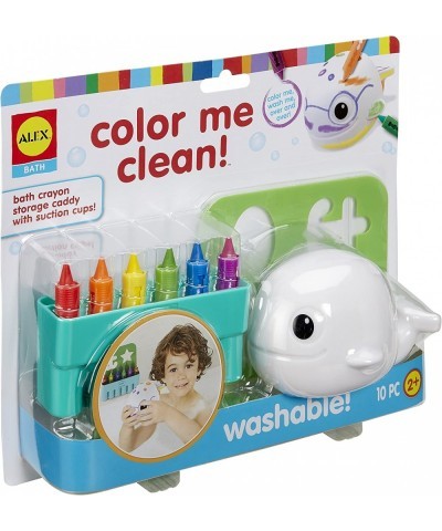 Alex Bath Color Me Clean Multicolor Kids Bath Crayons $29.53 Bathtub Toys