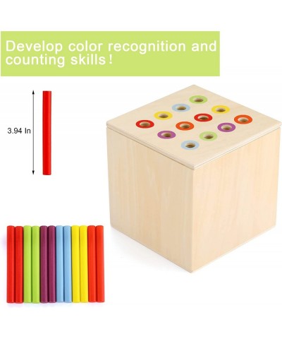 4-in-1 Montessori Toys for 1 2 3 Year Old Boy Girl Include Wooden Sorting and Stacking Toys Harvest Carrot Toy Montessori Coi...