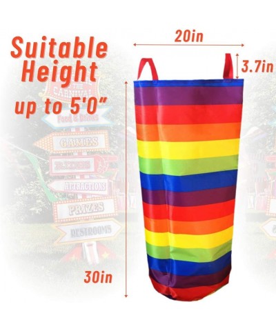 Potato Sack Race Bags Set 4 Pack 30 x 20 Colorful Jumping Bags for Kids Birthday Multicolor 30Hx20W $24.74 Kids' Playhouses