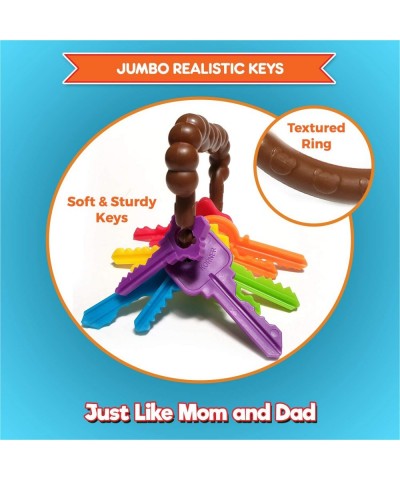 Baby Keys Montessori Toys for Toddlers - Toy Keys Matching Toddler Games Learning Toys for 2 Year Olds - Real Keys Pretend Pl...