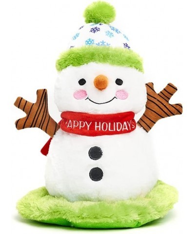 Flurry The Snowman | Animated Singing Christmas Snowman Stuffed Animal Sings Twirls and Lights Up to It's The Most Wonderful ...