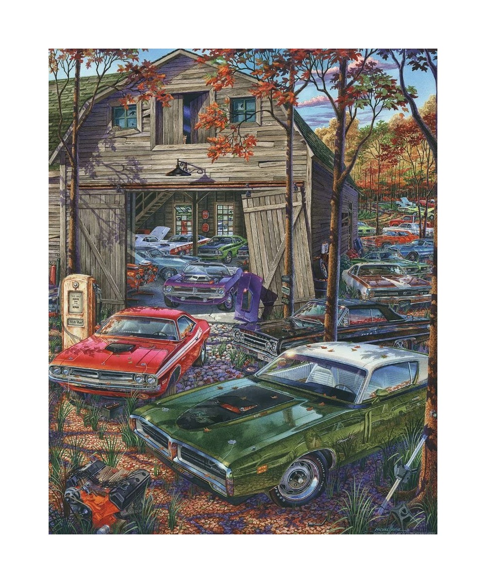 Cars on The Farm Jigsaw Puzzle 1000 Piece $29.95 Jigsaw Puzzles