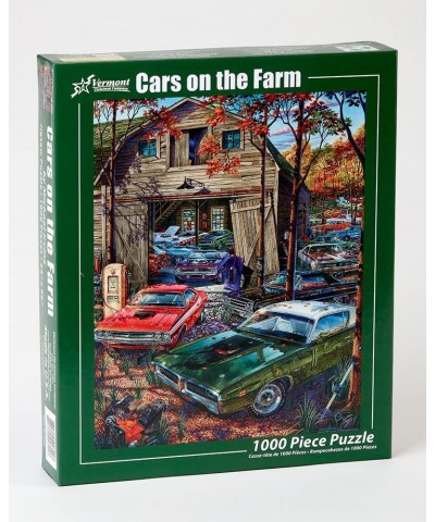 Cars on The Farm Jigsaw Puzzle 1000 Piece $29.95 Jigsaw Puzzles