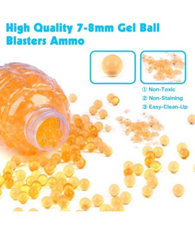 7-8mm Splatter Gel Ball Surge Blaster Gun Refill Ammo (6 Pack 1 000 Pieces Per Pack) Made of Non-Toxic Environmentally Friend...