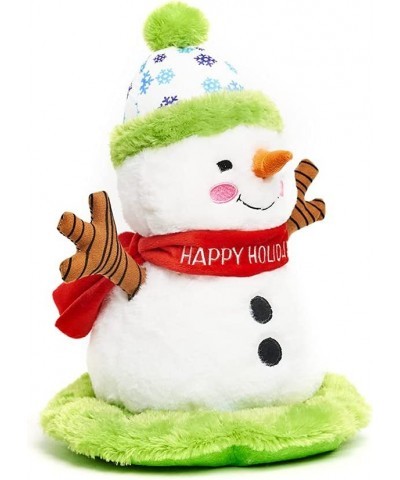 Flurry The Snowman | Animated Singing Christmas Snowman Stuffed Animal Sings Twirls and Lights Up to It's The Most Wonderful ...