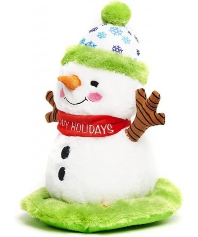 Flurry The Snowman | Animated Singing Christmas Snowman Stuffed Animal Sings Twirls and Lights Up to It's The Most Wonderful ...