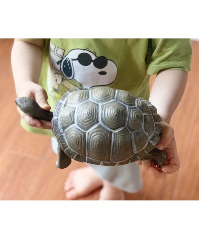 Giant Tortoises Large Turtle Safari Animal Toys Wildlife Figurines Collection Educational Toys for Kids Outdoor Garden Statue...