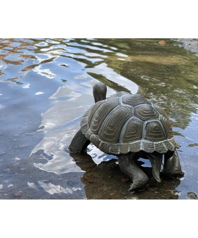 Giant Tortoises Large Turtle Safari Animal Toys Wildlife Figurines Collection Educational Toys for Kids Outdoor Garden Statue...