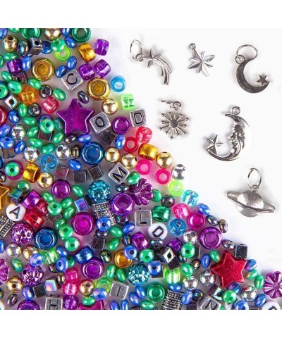 DIY Galaxy Alphabet Bead Case (12618) 800+ Colorful Charms and Beads Screen-Free/Arts and Craft/ Jewelry Making Great Gift or...