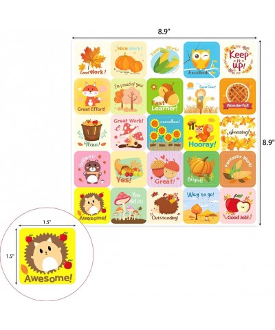 Fall Stickers for Kids Motivational Reward Sticker 15 Sheets for Teachers Students Classroom Decoration $15.42 Kids' Drawing ...