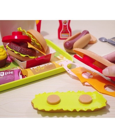 Pretend Play Food Sets Building Toy Burger Playset Play Kitchen Accessories Realistic Sandwiches. $25.51 Toy Kitchen Products