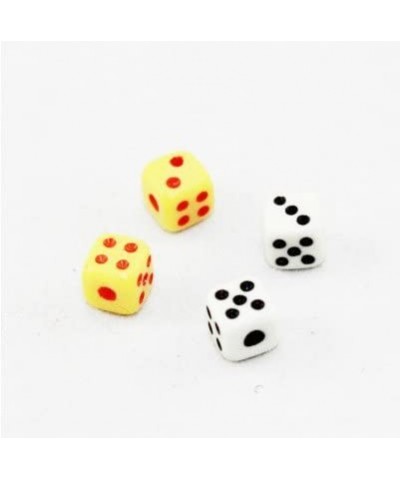 100 Assorted 1/5" 5mm D6 Mini Dice Game Dot Square Dice Set $16.23 Game Accessories