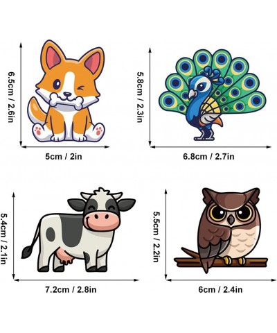 Animal Stickers 100 PCS Cute Water Bottle Stickers for Kids - Nature Animal Laptop Stickers Skateboard Vinyl Waterproof Decal...