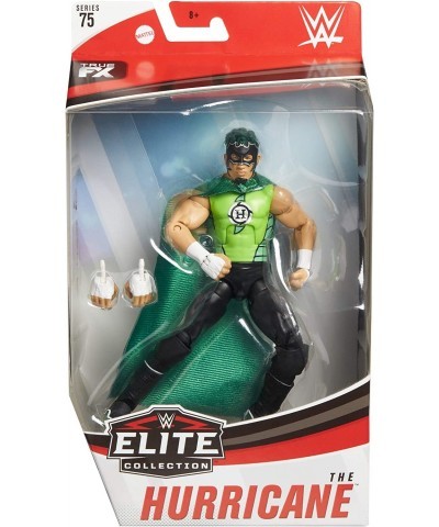 WWE Hurricane Elite Series 75 Deluxe Action Figure with Realistic Facial Detailing Iconic Ring Gear & Accessories $91.98 Kids...