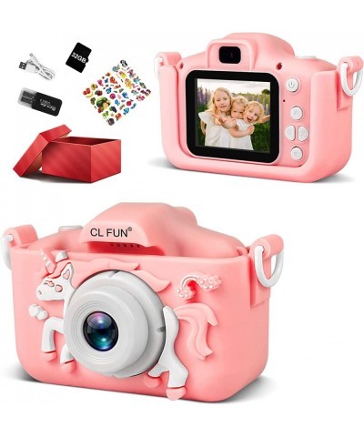 Unicorn Kids Camera Toys for 3-12 Year Old Girls Kids Digital Camera for Toddler with 1080P Video Chritmas Birthday Festival ...