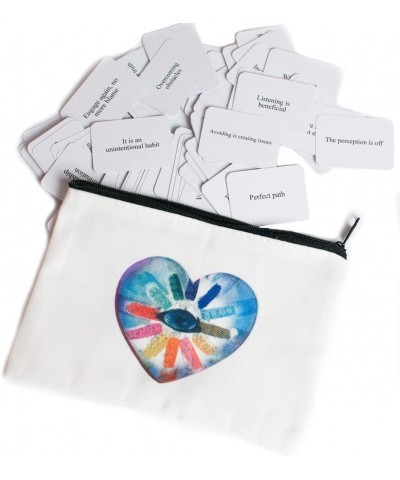 Love Pack - Fortune Telling Cards - Miniature Clarification Cards -166 Fortunes on Front and Back with Zip Bag $39.72 Fortune...