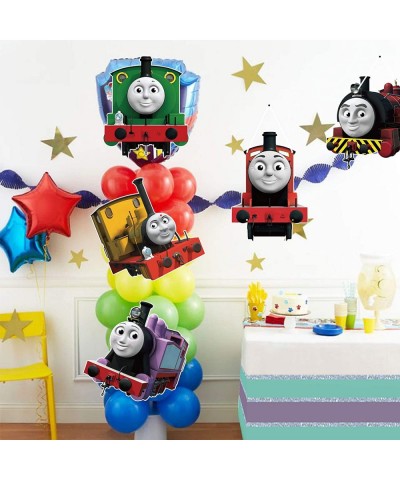 Train Friend Party Supplies Door Signs Banner – Train Theme Birthday Decorations for Boys Kids Baby Shower – Welcome Door Cel...