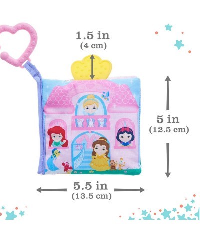 Disney Baby Princess Soft Book for Babies 5x6x1 Inch $20.09 Baby Teether Toys