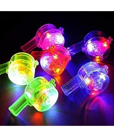 Set of 12 Light Up Flashing Whistle Lanyards LED Party Favors $33.91 Kids' Party Favor Sets