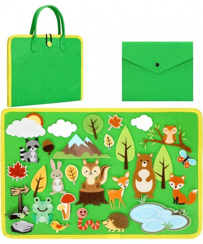 Woodland Forest Animals Travel Felt Board Story Flannel Felt Board Stories Zoo Animals Toys Board Montessori Early Learning E...