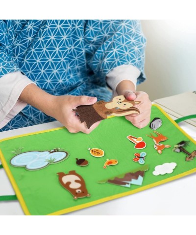 Woodland Forest Animals Travel Felt Board Story Flannel Felt Board Stories Zoo Animals Toys Board Montessori Early Learning E...