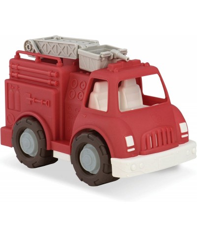 by Battat – Fire Truck – Red Fire Truck Toy with Moveable Ladder & Basket – Classic Rescue Vehicle for Toddlers Kids – Recycl...