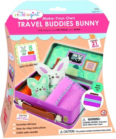 My Studio Girl Travel Buddies - Bunny (21 Pieces) $17.06 Craft Kits