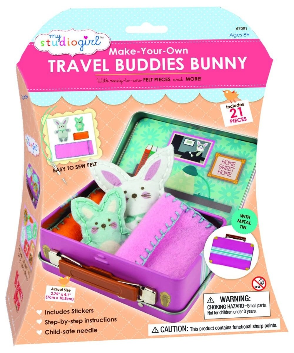 My Studio Girl Travel Buddies - Bunny (21 Pieces) $17.06 Craft Kits