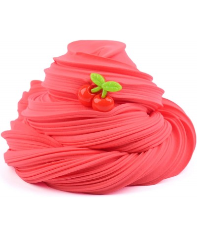 Red Cherry Butter Slime for Kids and Teens Stress Relief Scented Slime Toy Super Soft and Non-Sticky Can use Party Favors Pri...