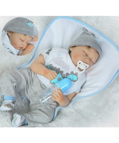 5 Pcs Set Reborn Baby Dolls Clothes Boy 22 Inch for 20-23 inch Reborn Dolls Clothes Clothing My Dino Outfit $30.60 Doll Acces...