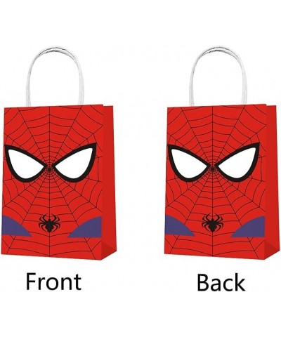 Party Favor Bags 15PCS for Spider Hero Gift Bags Goodie Bags Superhero Treat Candy Bags for Spider Hero Themed Kids Boys Girl...