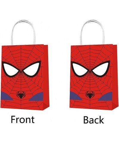 Party Favor Bags 15PCS for Spider Hero Gift Bags Goodie Bags Superhero Treat Candy Bags for Spider Hero Themed Kids Boys Girl...