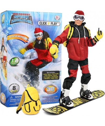 Sports and Adventure Snowboarding 12" Inch Action Figure Play Set with Accessories. $30.87 Play Figure Playsets