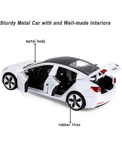 Toy Car Model 3 Diecast Metal Model Cars Pull Back car for Boys and Girls Age 3 - 12 Years Old (White) … $28.73 Kids' Play Ca...