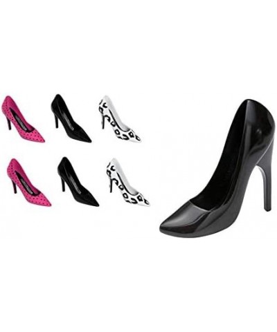 Black High Heel Shoe Adornment Cake Topper with 6 Mini Stilettos - 37925-13454 $21.87 Kids' Party Decorations