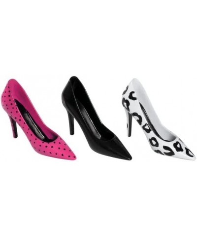 Black High Heel Shoe Adornment Cake Topper with 6 Mini Stilettos - 37925-13454 $21.87 Kids' Party Decorations