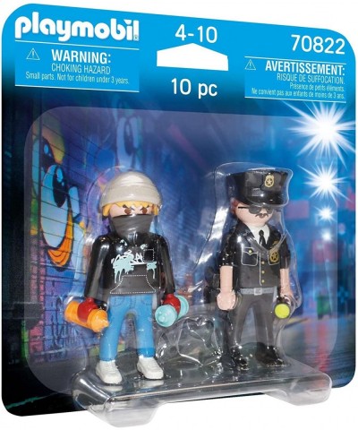 DuoPack Policeman and Street Artist $24.75 Play Figure Playsets