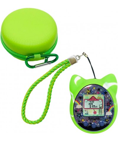 Hard Carrying Case and Protective Silicone Cover for Tamagotchi On Virtual Interactive Pet Game Machine (Green) $25.74 Electr...