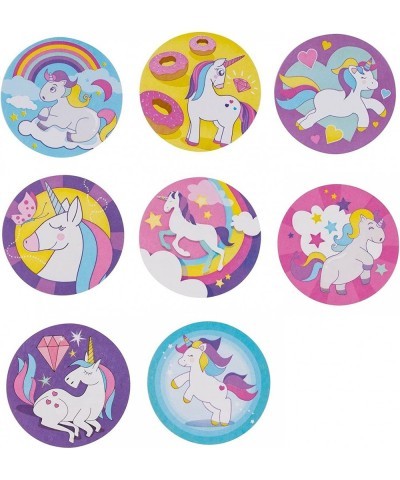 Rainbow Unicorn Stickers Sticker Roll (1.5 in 1000 Pieces) $14.72 Kids' Stickers