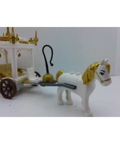 Building Bricks Toys Kingdom Princess Carriage & Horse Custom City Town Village Unicorn Toys for Girls Great Birthday Gifts f...