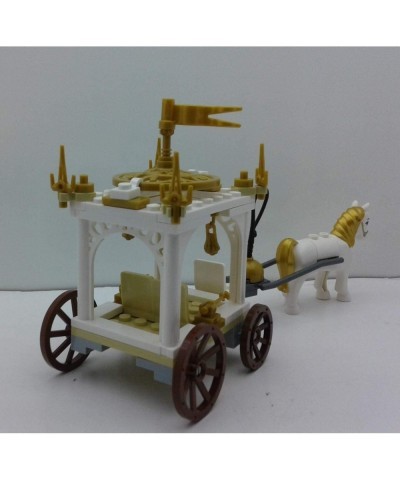 Building Bricks Toys Kingdom Princess Carriage & Horse Custom City Town Village Unicorn Toys for Girls Great Birthday Gifts f...