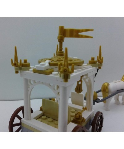 Building Bricks Toys Kingdom Princess Carriage & Horse Custom City Town Village Unicorn Toys for Girls Great Birthday Gifts f...