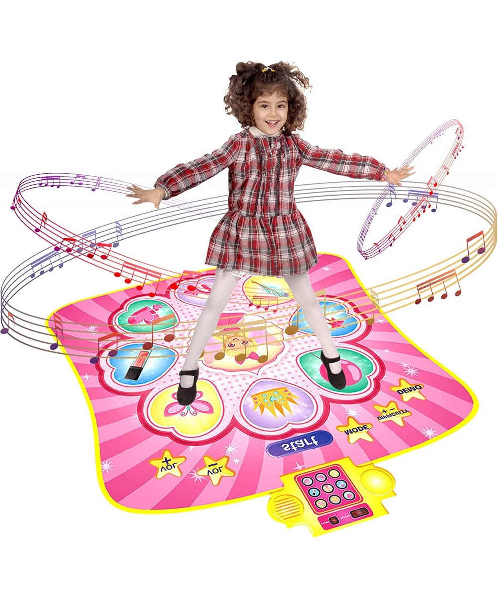 Gifts for 6 Year Old Girl- Dance Mat Toys for 3+ Year Old Girls Gifts Age 4-8 Dance Pad with 8 Game Modes - Girl Toys Age 4-7...