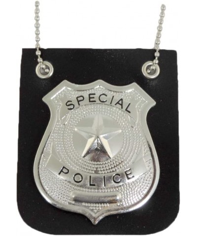 Pretend Play Police Badge With Chain Fashion Necklace $15.55 Kids' Dress-Up Accessories