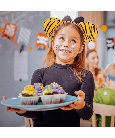 Animal Ears Headband for Kids Adults Party Jungle Woodland Safari Zoo Headbands for Birthday $29.04 Kids' Dress-Up Accessories